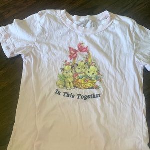 Pacsun “In this together” Cat shirt